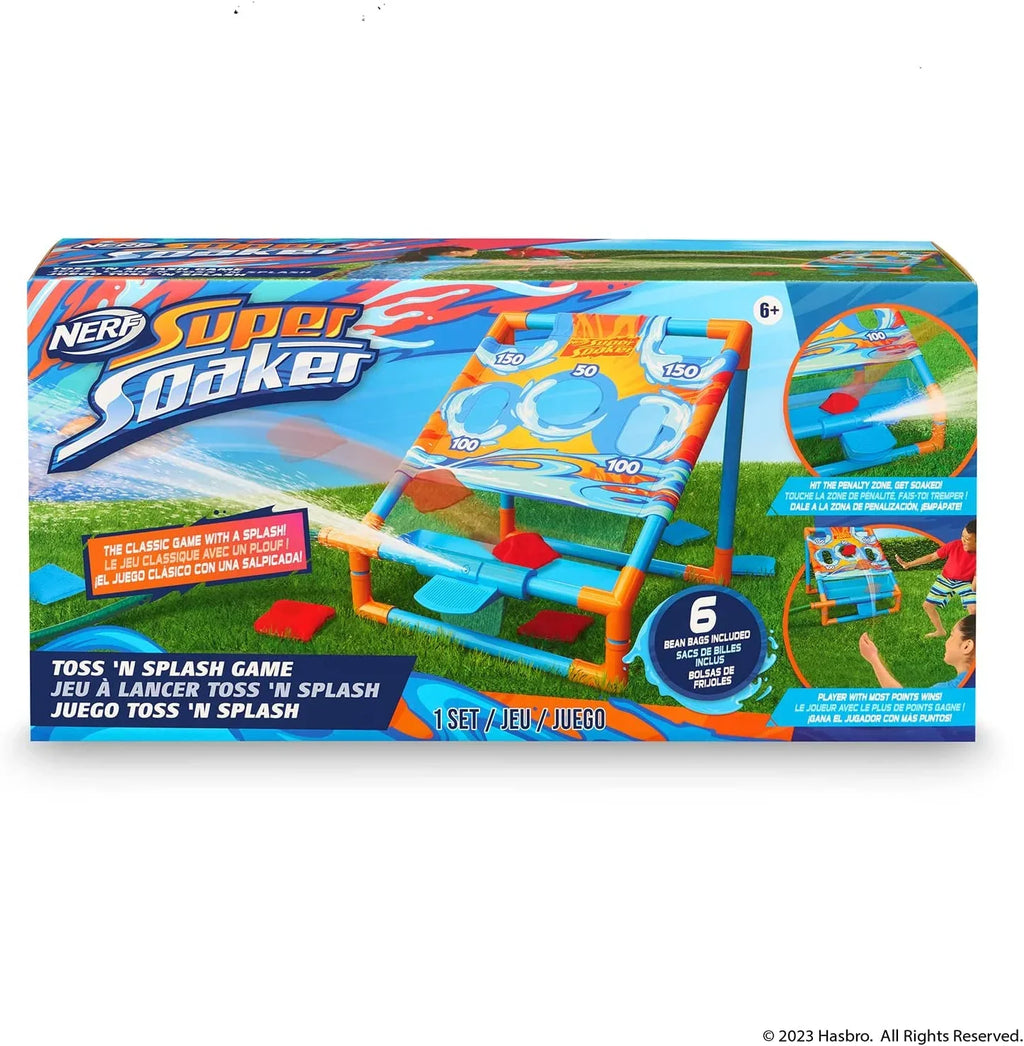 NERF by WowWee ‚ÄòN Game Toss Splash Soaker Super