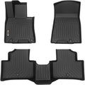 Liners Carpet Rear Odorless GV70 All for Custom 2022 Duty Fit Front Protection Floor 2023 Mats Durable Replacement Heavy Genesis Car Weather Black