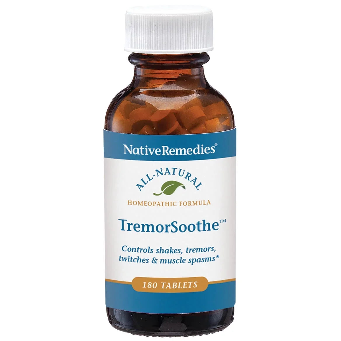 TremorSoothe NativeRemedies Tremors, Twitches - Formula Tablets Shakes, to Muscle Temporarily Control and Spasms Natural Homeopathic -180