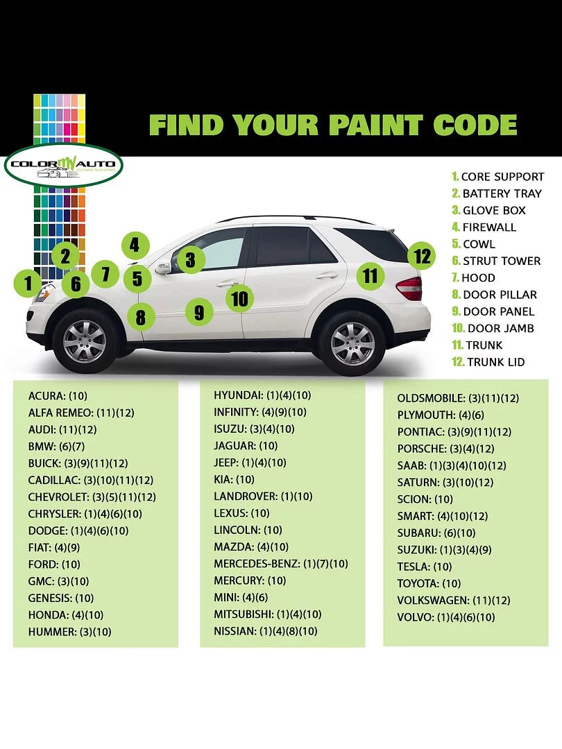 Base Metallic Automotive Model Aerosol S42 Coat Paint Non-specific 2017 Daihatsu Gray