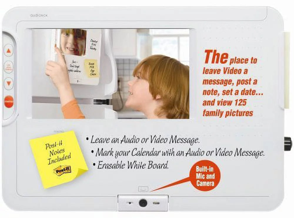Digital Video Audiovox DPF711K HomeBase Center Message