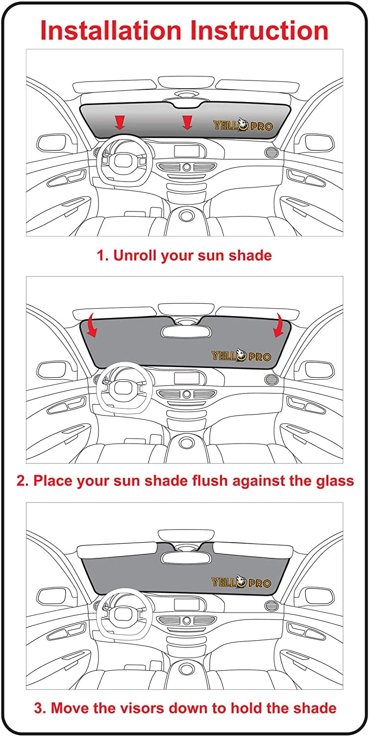SUV Windshield for Front 2019-2024 X4 BMW Sunshade