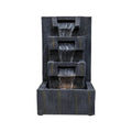 Sounds Water Ambiance Grey - LED Tabletop Soothing - LED & Fountain