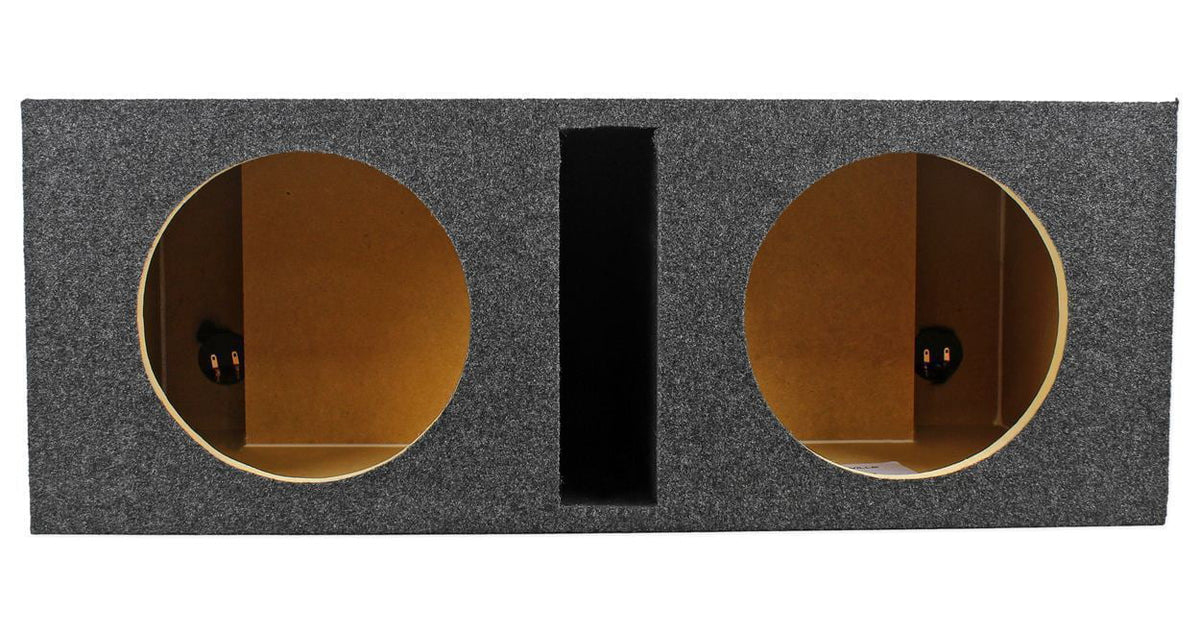 Car Enclosure Sub Subwoofers+Vented 2400w Audio Box Audio 10” (2) MM1042DVC Polk