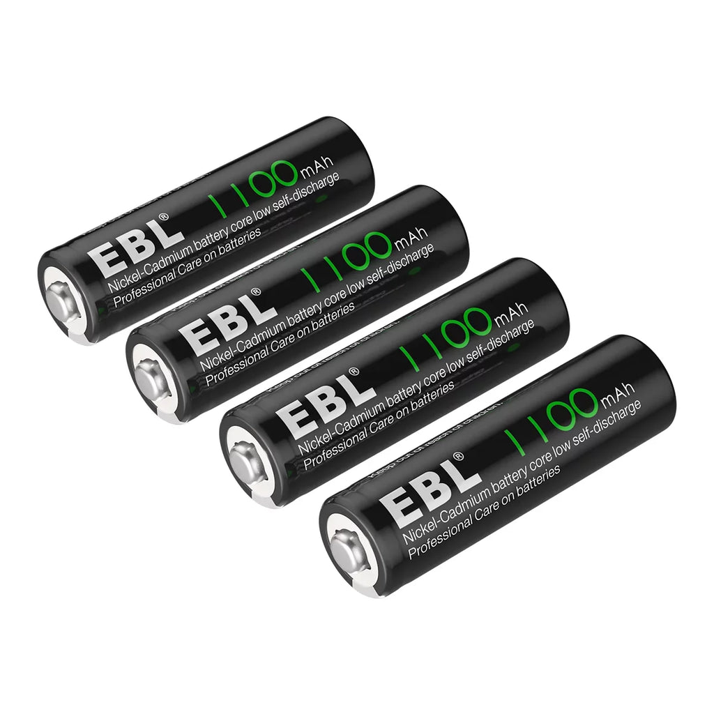Long-Lasting Rechargeable Double 1.2 EBL Batteries Batteries (20 a AA Pack), Volts