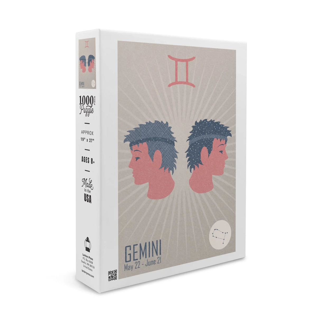 Woven Gemini, and Zodiac Made 19x27, for Piece Size Puzzle Puzzle, Family, Adults Challenging (1000 USA) in Jigsaw
