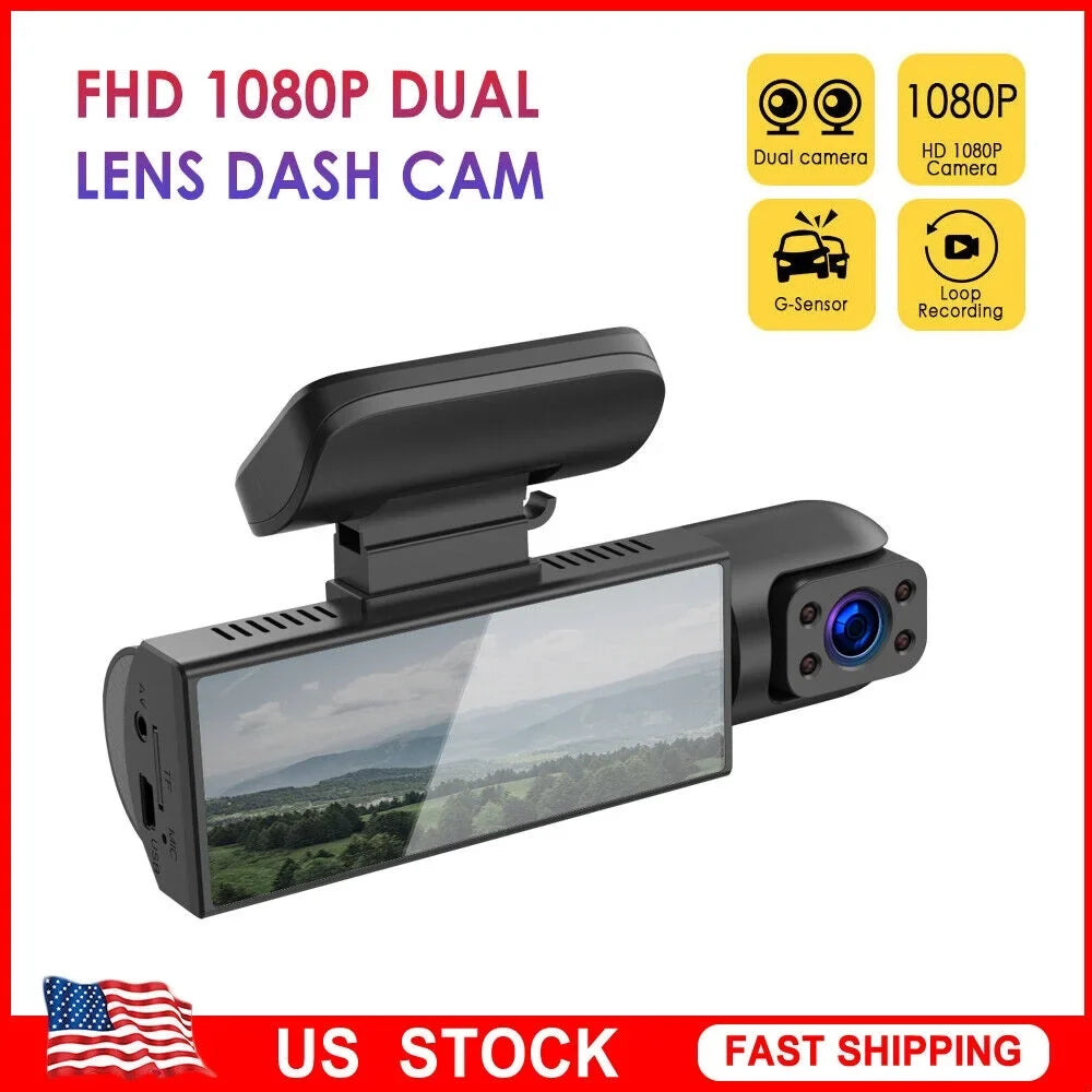 Dash with - Your Front Safety and Recording G·PEH Dual Ensure Lens Cam Inside Road
