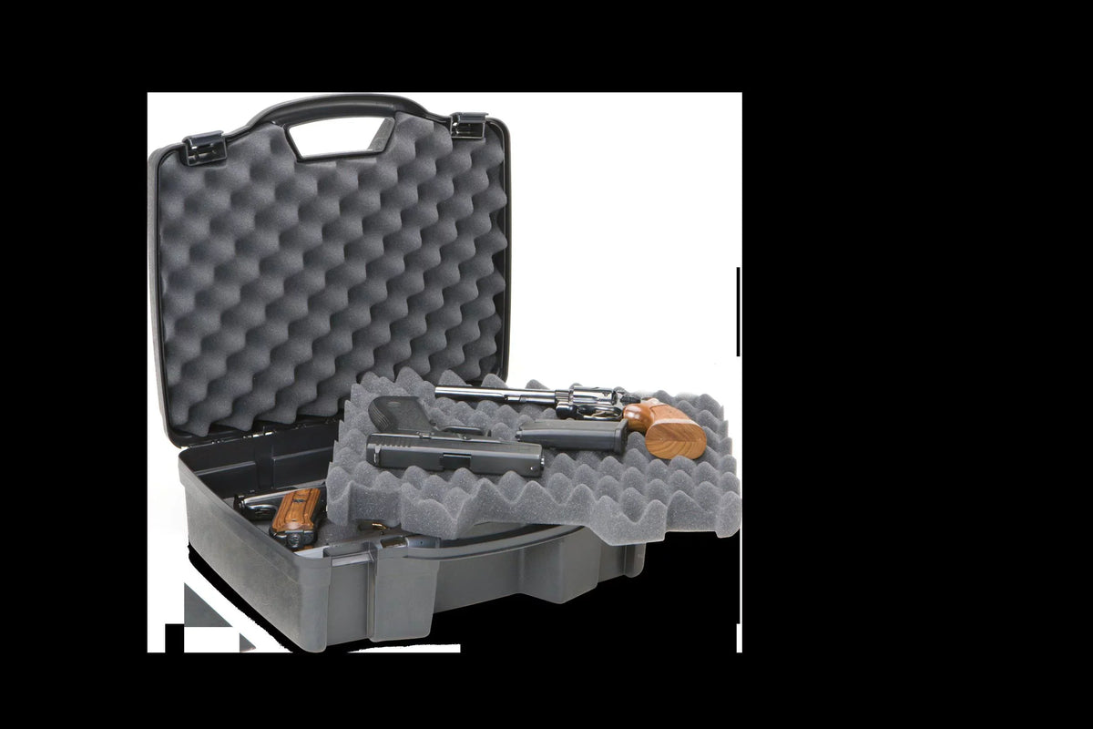 Large, Black Series Protector Four Pistol Case, Plano