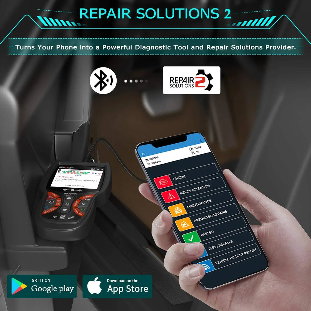 Car Reader Analyzer OBD MIL OBDII Tool OBD2 Diagnostic off Full Scanner for Battery Automotive Automotive Scanner 12V EOBD ABS INNOVA Alternator Modes Check Scanner Scan 6030P Engine Test Code Turn