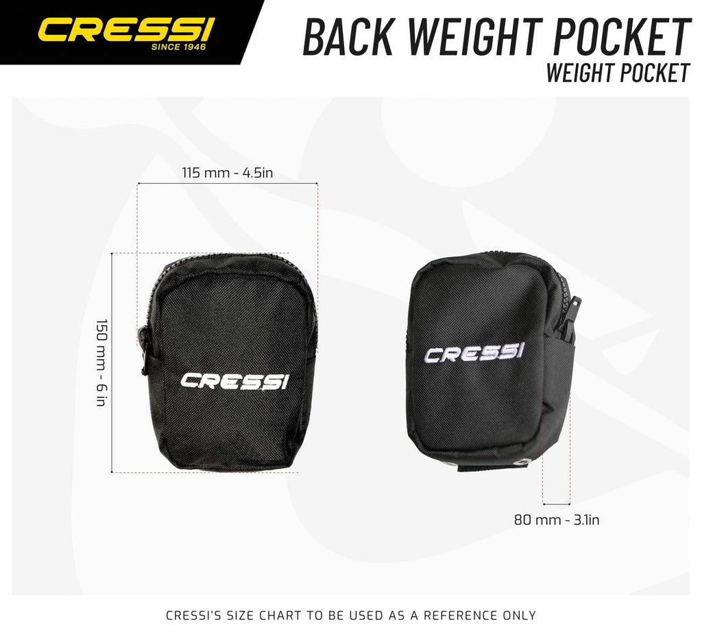 Cressi Cressi Weight Tank Strap Pocket