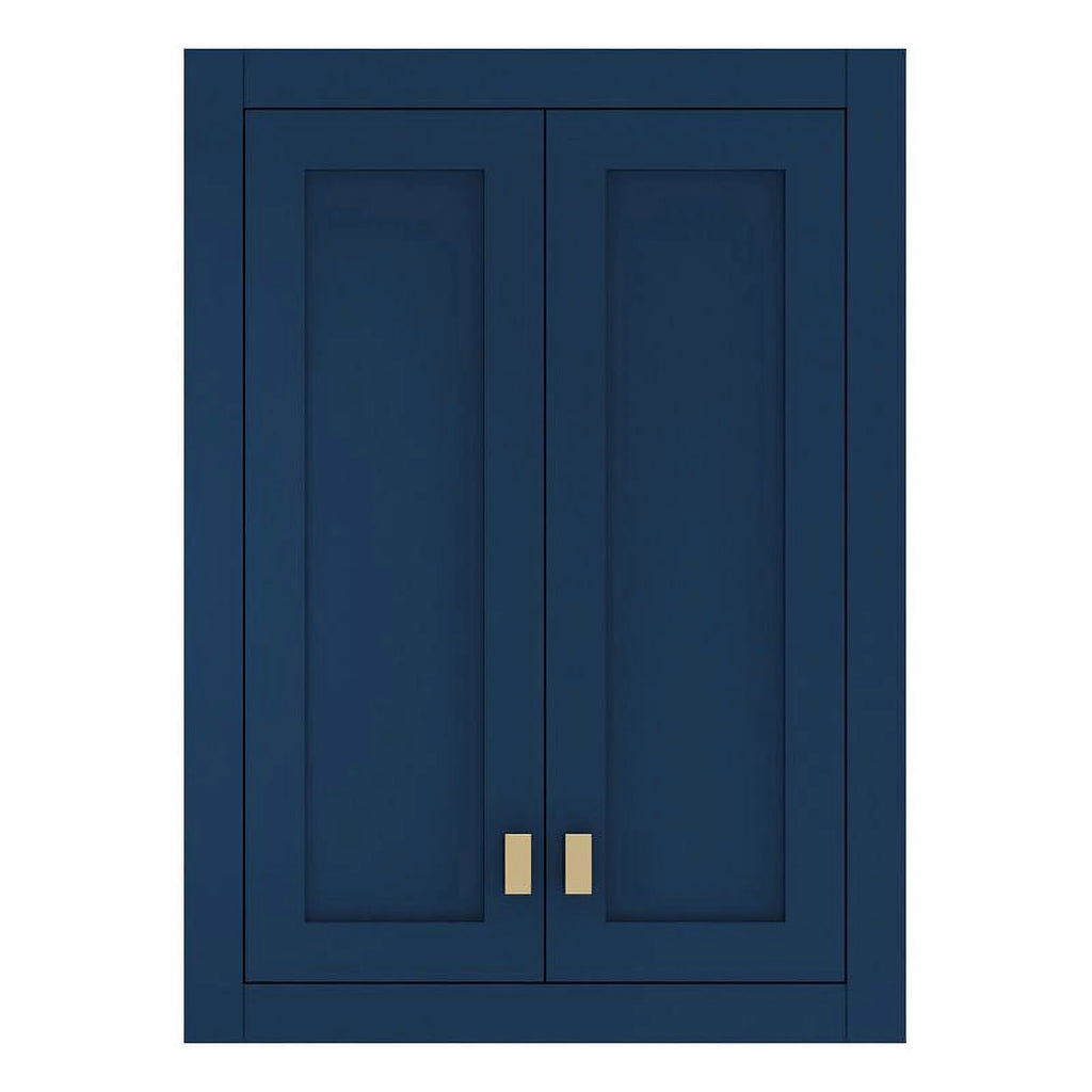 Medicine Water 33" Cabinet Madison Solid Hardwood in Creation Blue/Chrome