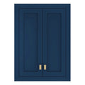 Medicine Water 33" Cabinet Madison Solid Hardwood in Creation Blue/Chrome