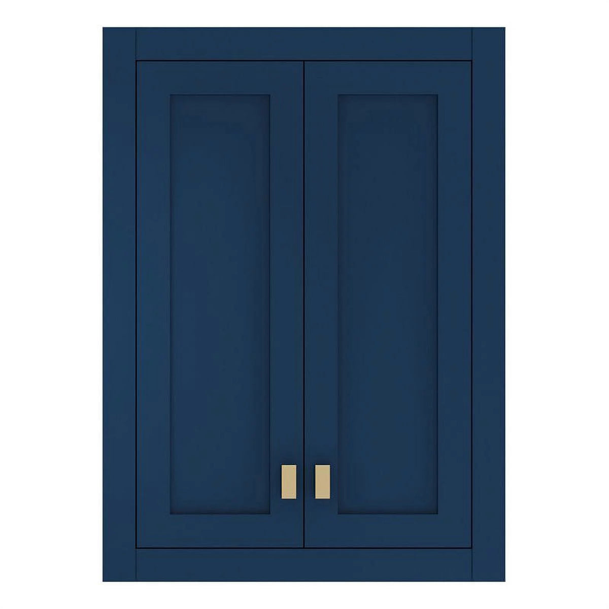 Medicine Water 33" Cabinet Madison Solid Hardwood in Creation Blue/Chrome