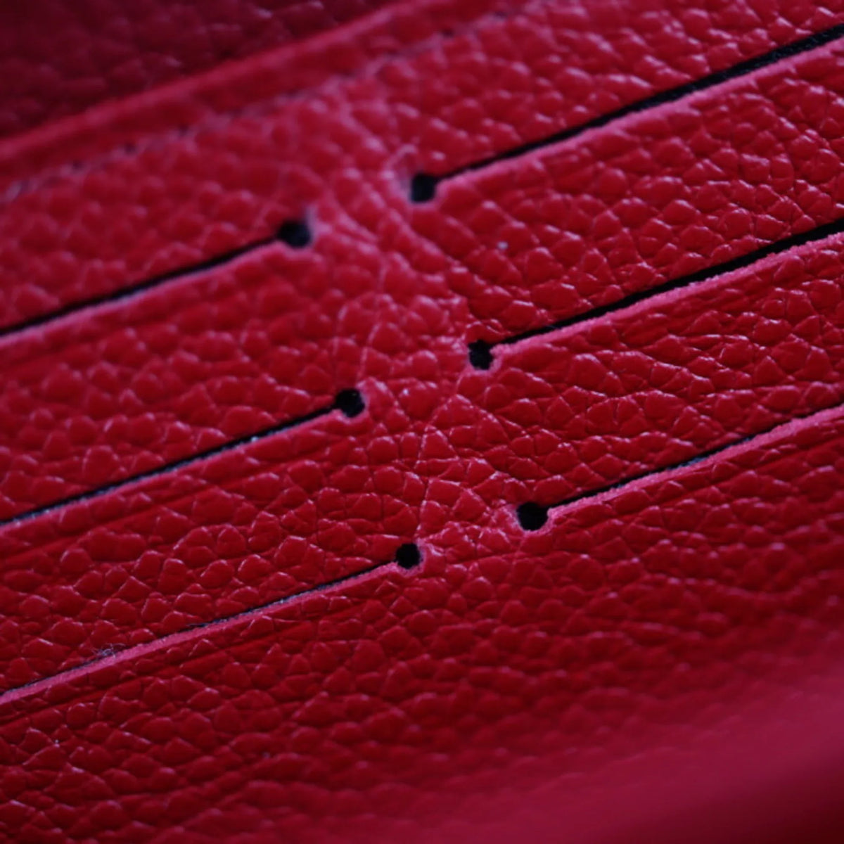 Monogram Implant Vuitton Round Zippy Louis Pre-Owned Around Cerise Zipper LOUIS M60737 Wallet Long Zip (Good) VUITTON