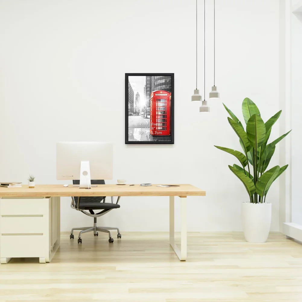 Photo Poster Wall Picture Gallery 12 Black Modern 4 18 Frame x Poster, Pack Frames, for 12x18