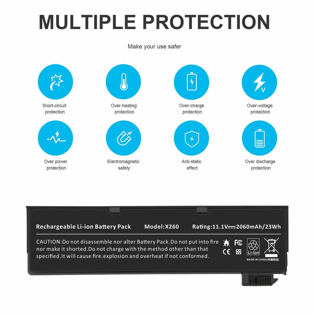 ThinkPad X260 68+ T440S Lenovo for 121500146 121500147 T440 X240 T450s / X250 Battery