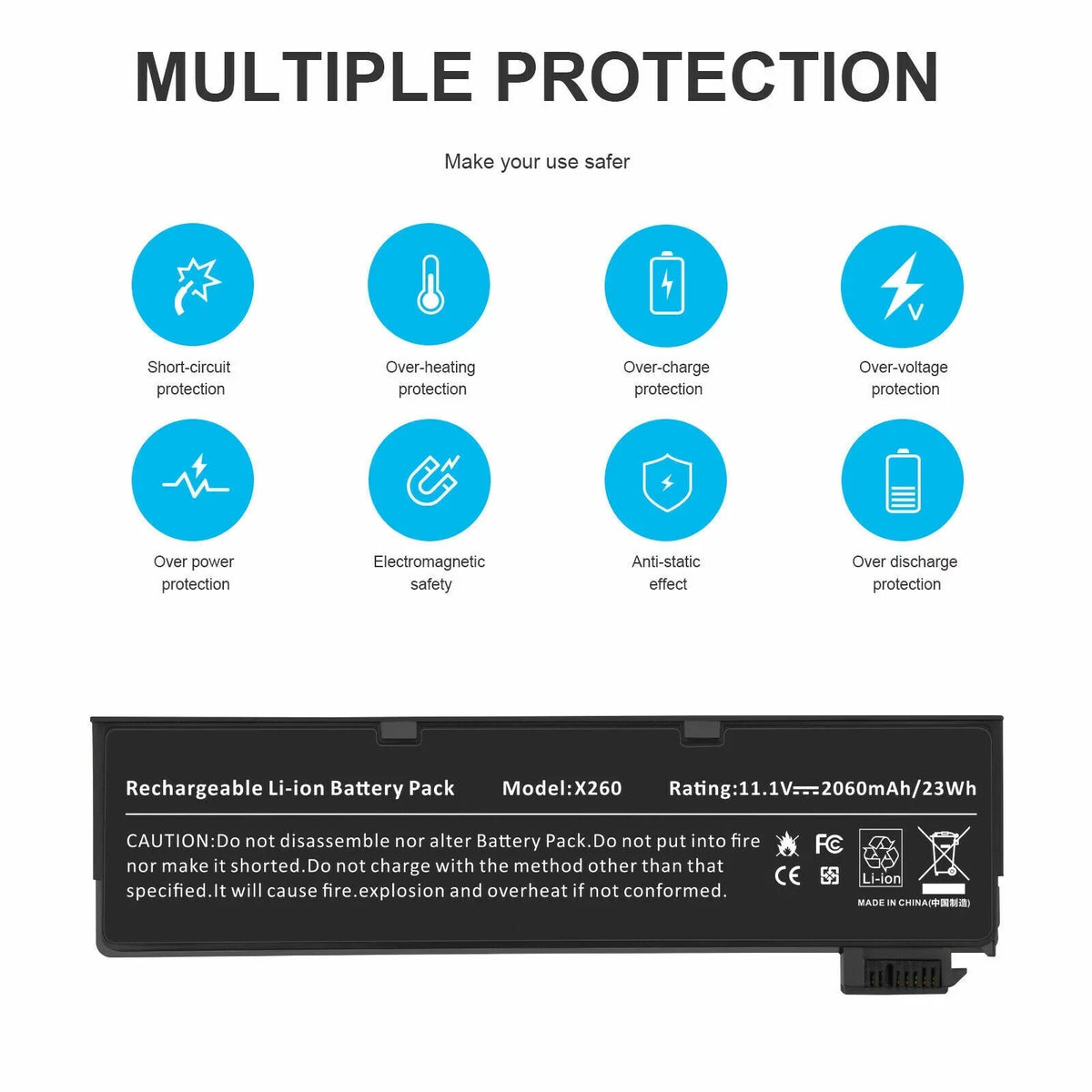 ThinkPad X260 68+ T440S Lenovo for 121500146 121500147 T440 X240 T450s / X250 Battery
