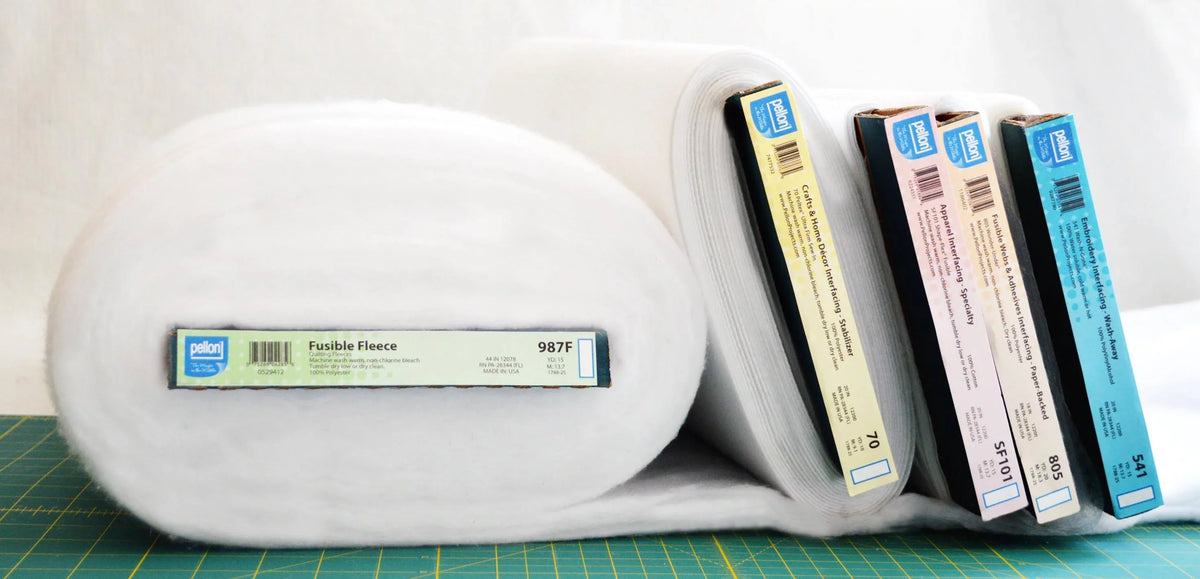 10 Fleece Fusible Bolt Pellon White Yards by Craft Fabric, x 45" the 987F