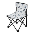 Lawn Fishing Bag Small Chair Pandas Alphabet Portable for Outdoor Carry Folding Cartoon Chair Chair and Kids Chair Camping with Beach