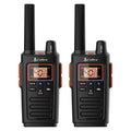 Rechargeable, Radio 32-Mile Set Adults for Walkie Long Channels, - Two-Way Range RX380 40 Talkies Cobra Preset (2-Pack)