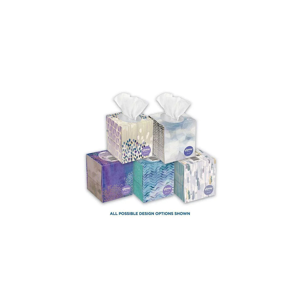 65 Ultra Pack, Tissues - Boxes Soft Cube (12 Kleenex Facial tissues)
