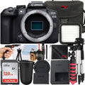 128GB Tripod EOS Only) SV + Canon + SanDisk (Body Case Card Accessory + Mirrorless Memory R10 Premium Camera with Bundle