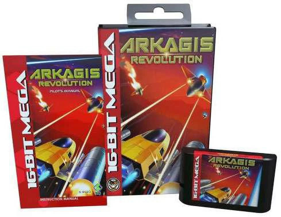 Revolution Cartridge Arkagis Sega Game Video Genesis