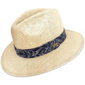 Hat Sun Straw Toyo Matte Black Safari XL Men's