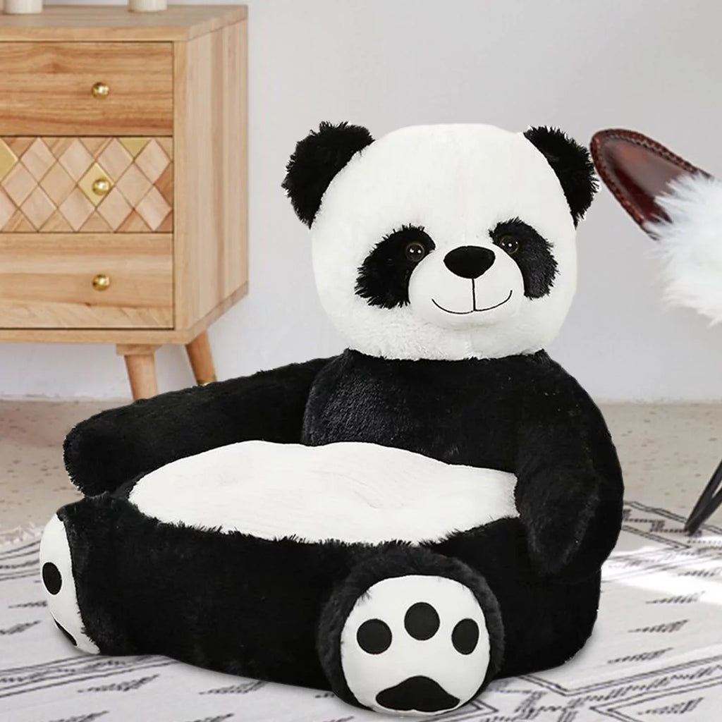 Plush Chair and Children Cartoons Baby Animal for Reading, Sofa Armrest Relaxing