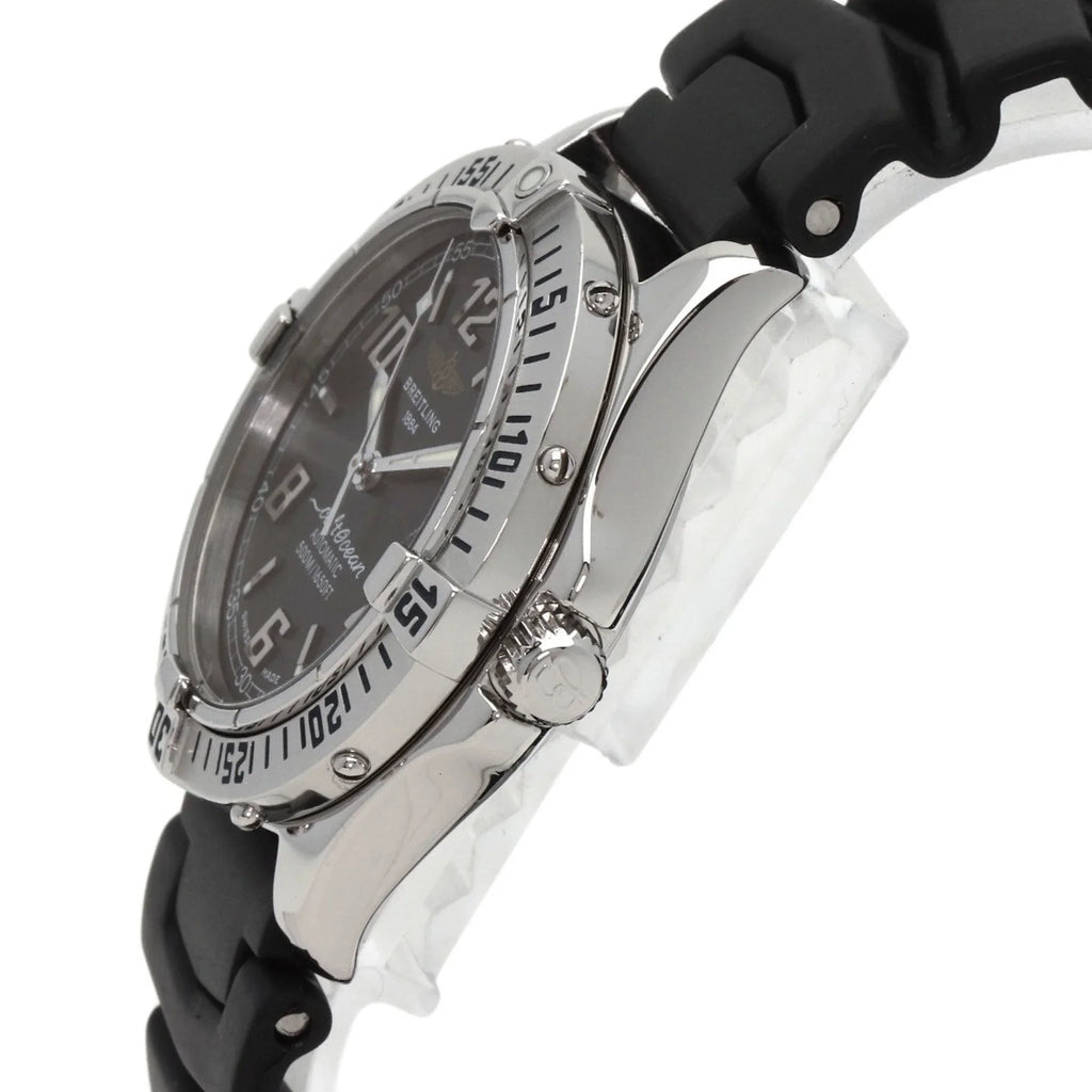 O'Shearn Watch Men's Colt BREITLING Steel/Rubber Pre-Owned A17350 Stainless (Good)