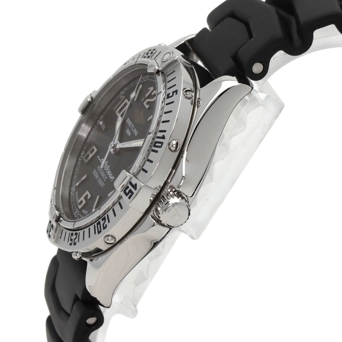 O'Shearn Watch Men's Colt BREITLING Steel/Rubber Pre-Owned A17350 Stainless (Good)