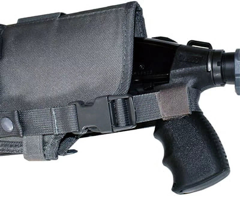 Tactical Short Military Padded Soft Hunting Crossbody Black Gray. Barrel Bag molle ATV Trinity Truck Scabbard Motorcycle inches 25