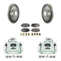 Front 2012 Rotors KCG-100133P Pads Caliper Ram Rear Brake C/V Auto Disc With Kit Semi-Metallic Coated Transit Piston For Dual And
