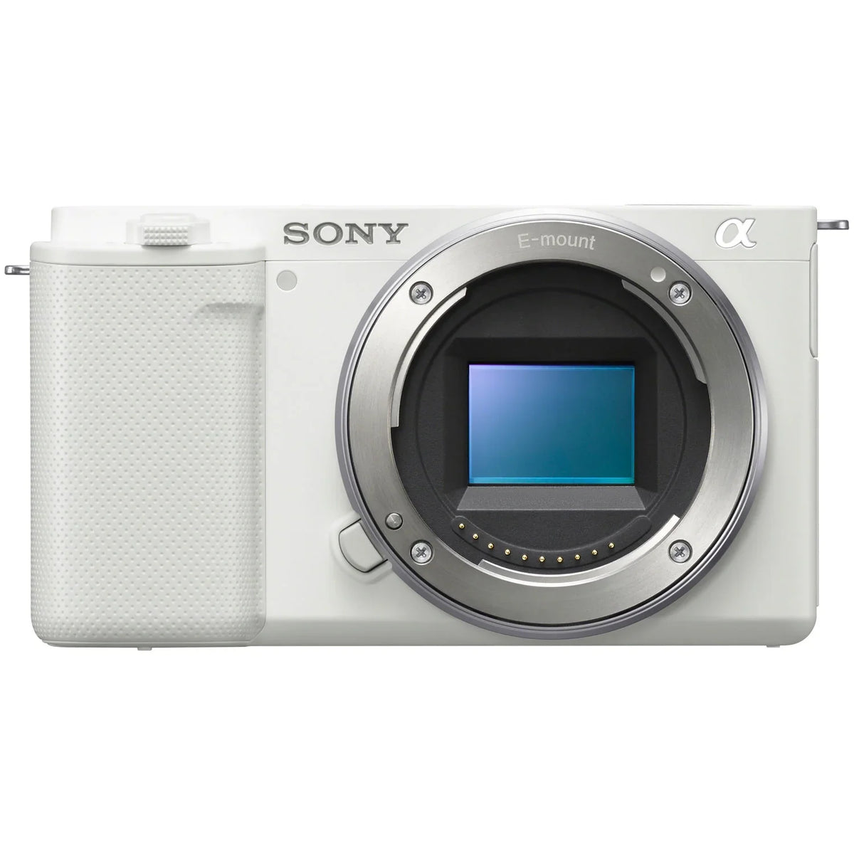 Case Body Video + Alpha Mirrorless ILCZV-E10/W Large Sony Deco Extra APS-C ZV-E10 Camera Lens Kit and Accessories Aperture SEL50F18F Photo F1.8 Vlog with + Bundle Battery FE Gear 50mm White