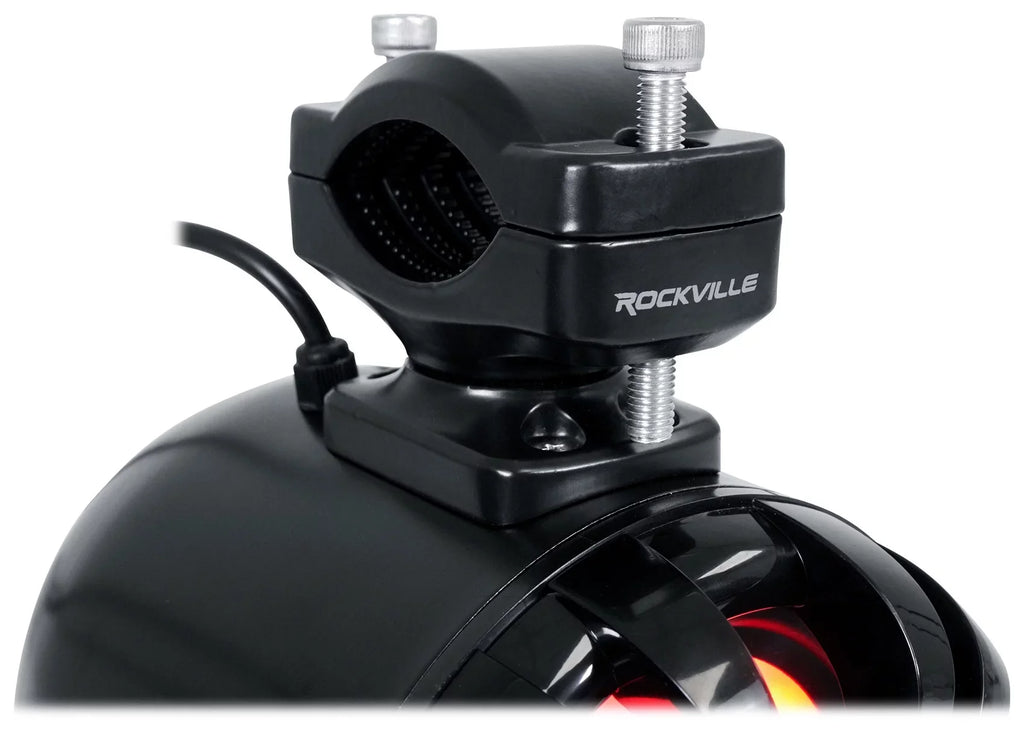 Tower Memphis Polaris 2018+ Ranger RNGR65FE Audio Speakers+Amp For Pods+LED Pair