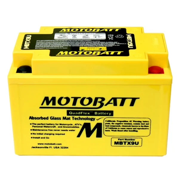 Super XT Tenere 1000 FZ1 1200Z 2011-Up AGM Battery MotoBatt Yamaha for 06-12 FZS