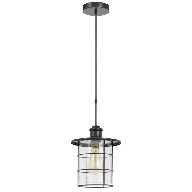 Metal Cal 8.50 x x Pendant in Bronze - Silverton - Glass Lighting 15 Fixture Dark 8.50 &