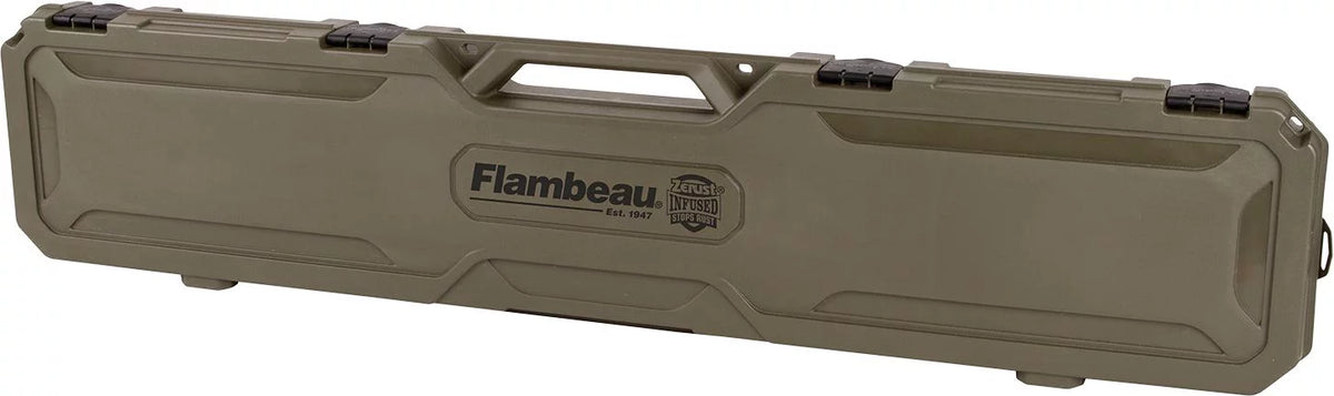 Long 6464FZ Infused Case, 50.5 Plastic, inches Zerust Flambeau Gun Outdoors, Green,