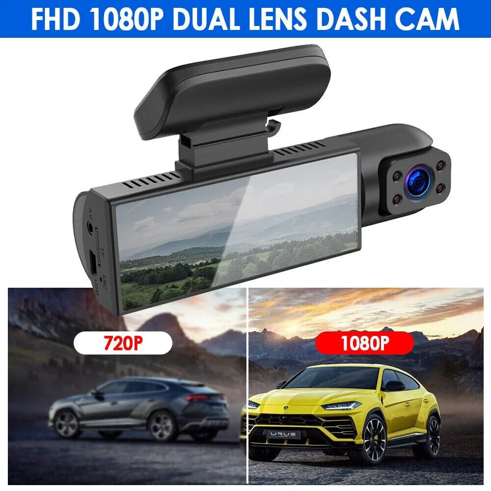 Dash with - Your Front Safety and Recording G·PEH Dual Ensure Lens Cam Inside Road