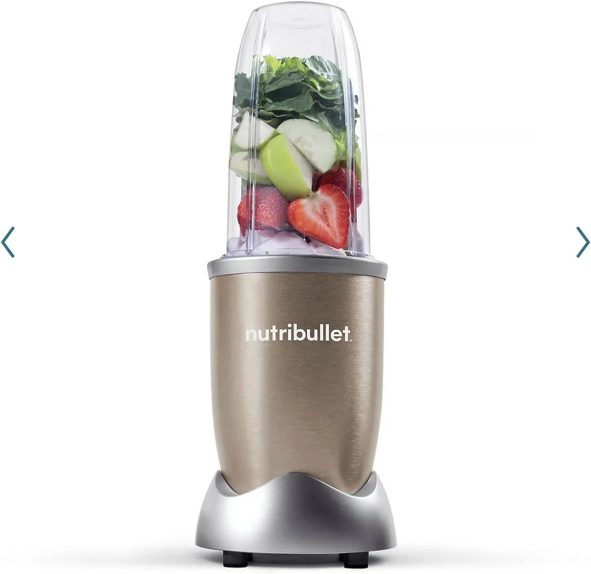 '- nutribullet® oz. Personal Pro Champagne 32 Blender Watt 900
