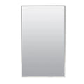 Medicine Rectangle 16" Surface-Mount Zenna Steel Mirror Frameless 26", x Home Cabinet, Recessed or