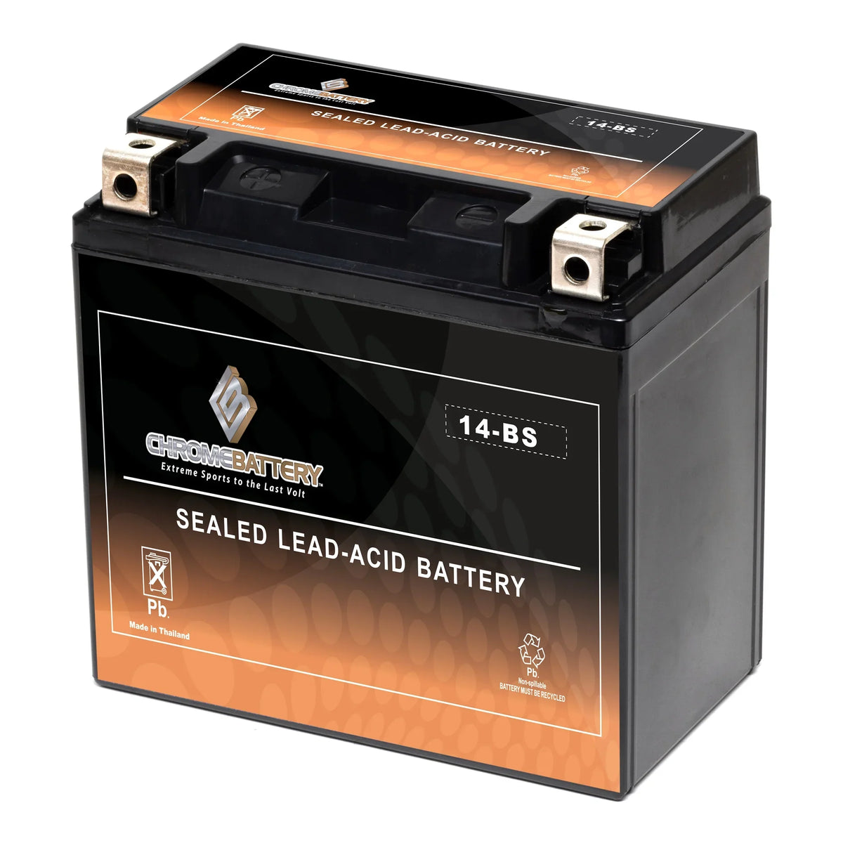for Vt1100c, E. Honda 1100cc Aero, Volt,12 T 12 C3, Shadow Chrome Battery (14-BS YTX14-BS 200 Ah, C. Tourer) CCA) 2007 (spirit, Battery A. Motorcycle