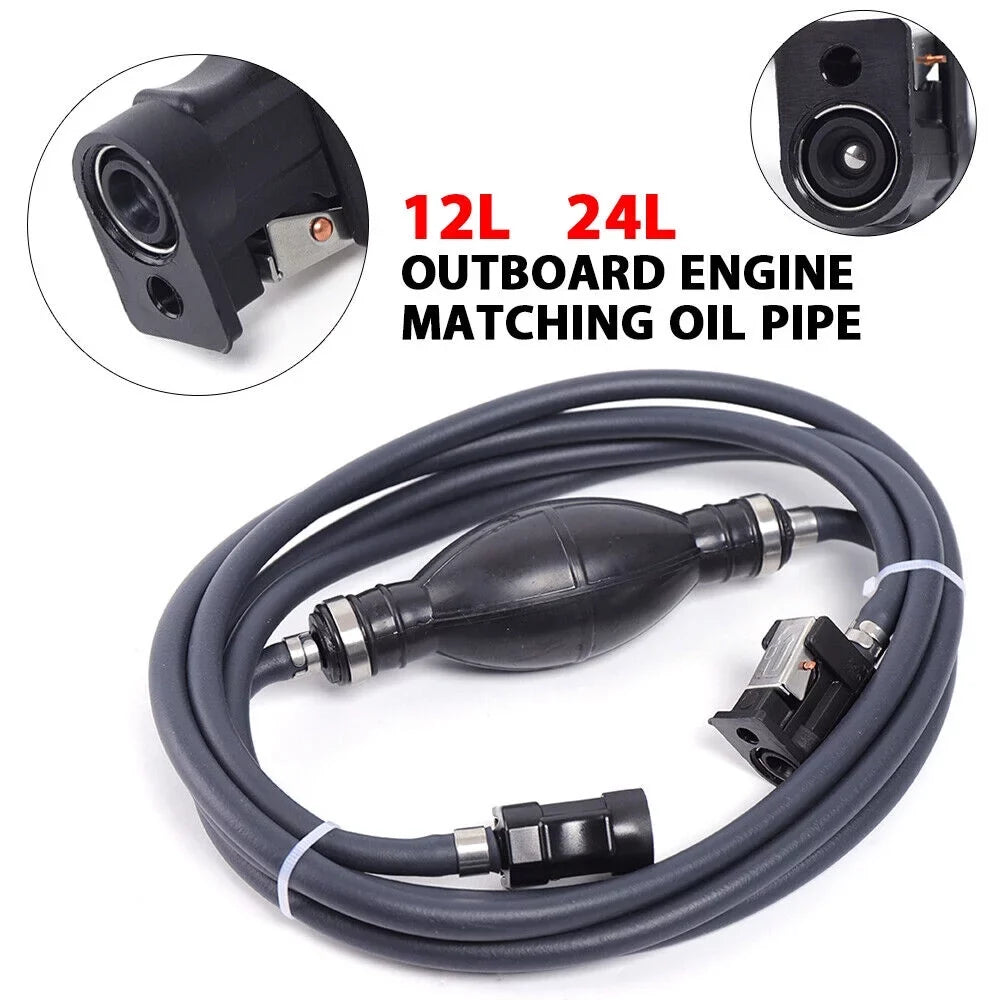 Hose Oil Line Boat Marine Inflatable Tube ZhdnBhnos Kayak Gas Tank Fuel Assembly Boat Connector Motor for Outboard