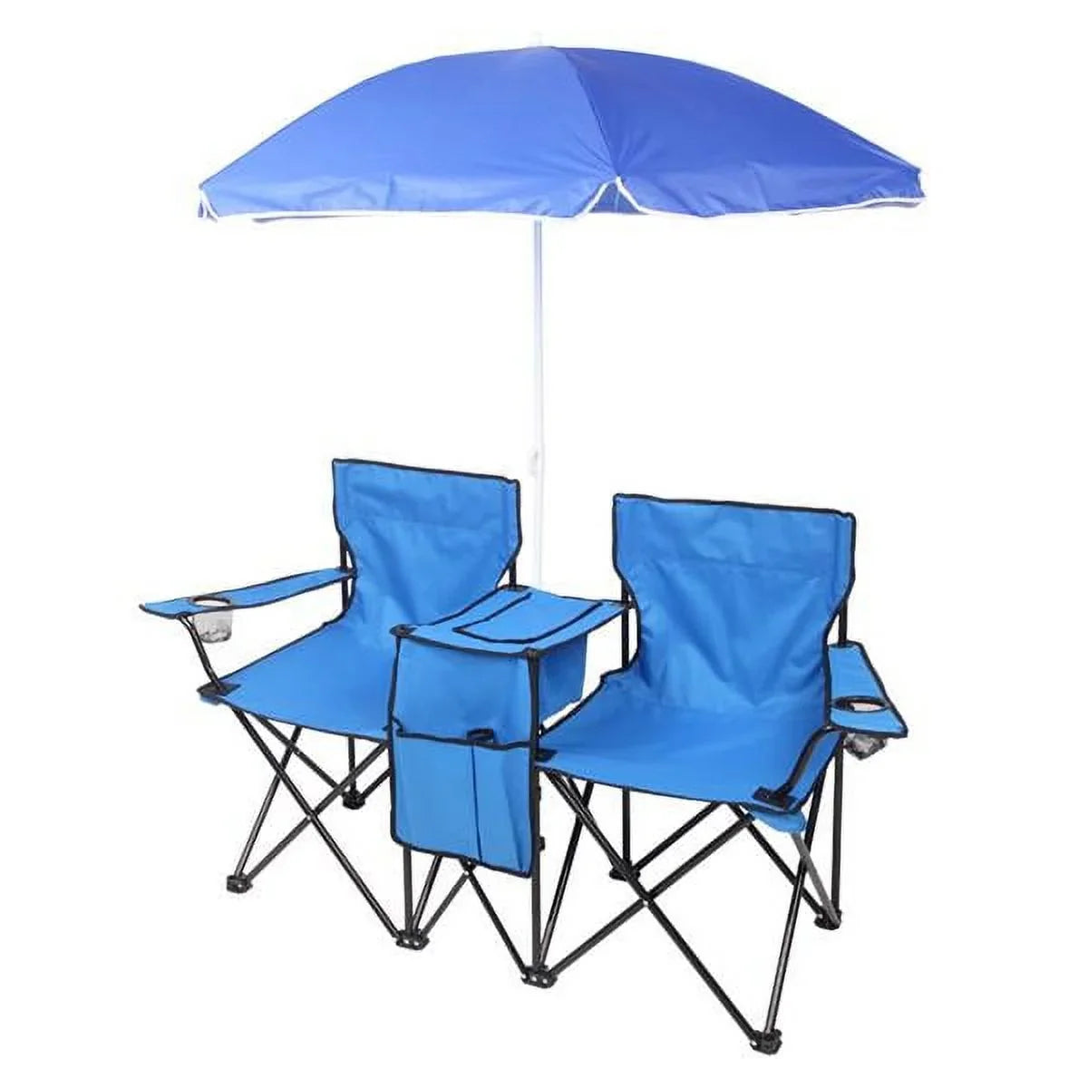 Double High Patio Beach Carrying Outdoor Portable Blue Camping Beverage Strength Table Mini Holder Chair, SYTHERS Chair, Outdoor with for Beach Bag, Camping Chair Park Folding Pool