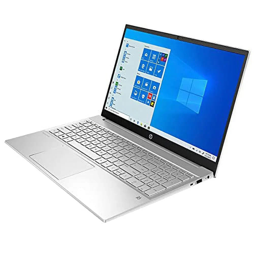 Keyboard Xe FHD SSD Iris RATZK 15-EG0053CL Silver Laptop Pavilion Gen Touchscreen 15.6in i5-1135G7 Backlit 4-Core 16GB 32GB 512GB NVMe Graphics 2021 Natural w/ Home 11th USB HP Intel DDR4 10 Windows