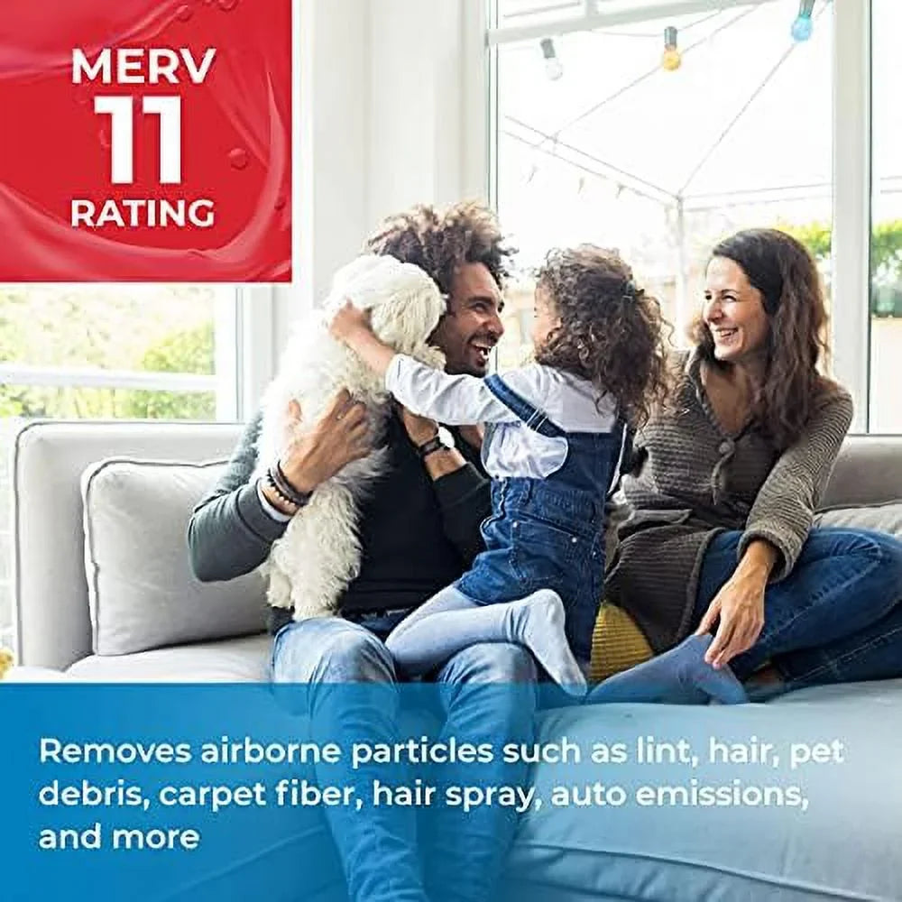 filters 16x20x2 merv in pleated pack) (6 - air 11 made
