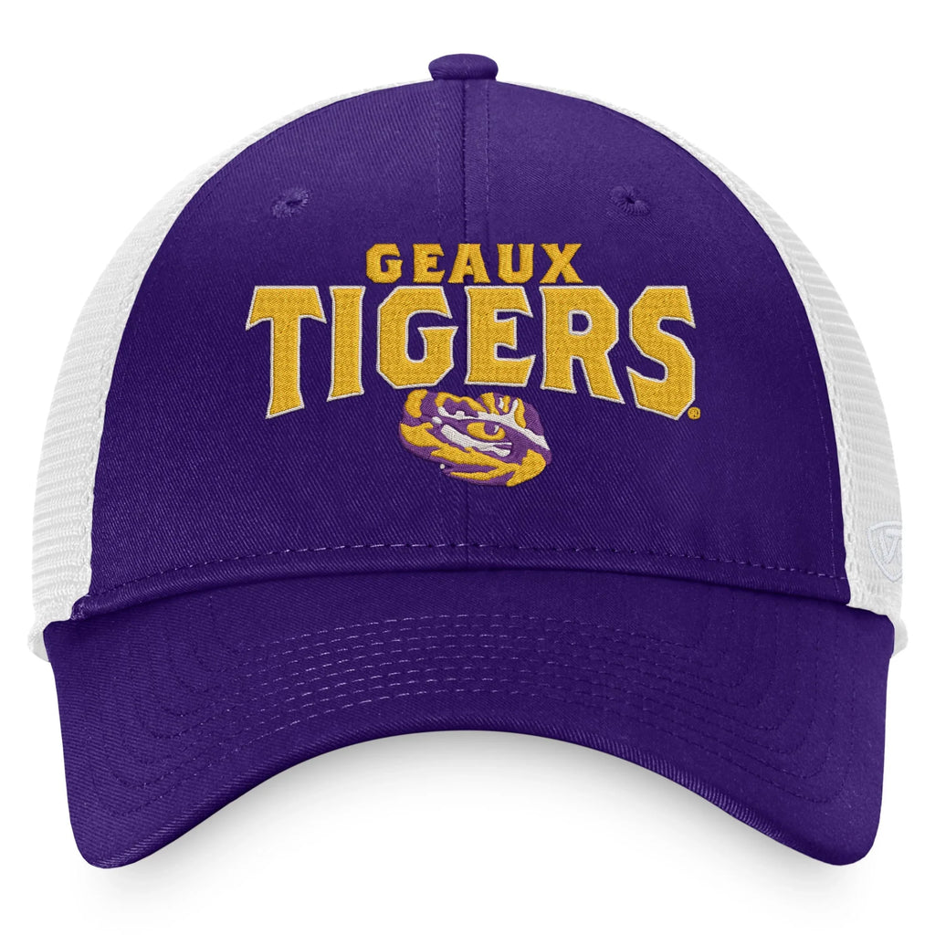 Tigers Hat Trucker Breakout Men's LSU Purple Snapback - of OSFA the World Top