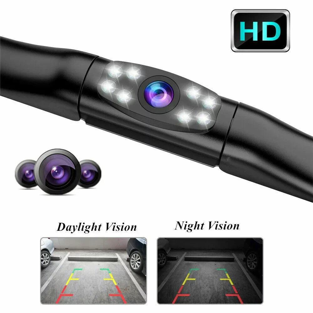 Night 5" View Monitor HD Camera System Car Vision Parking Backup Rear Wireless +