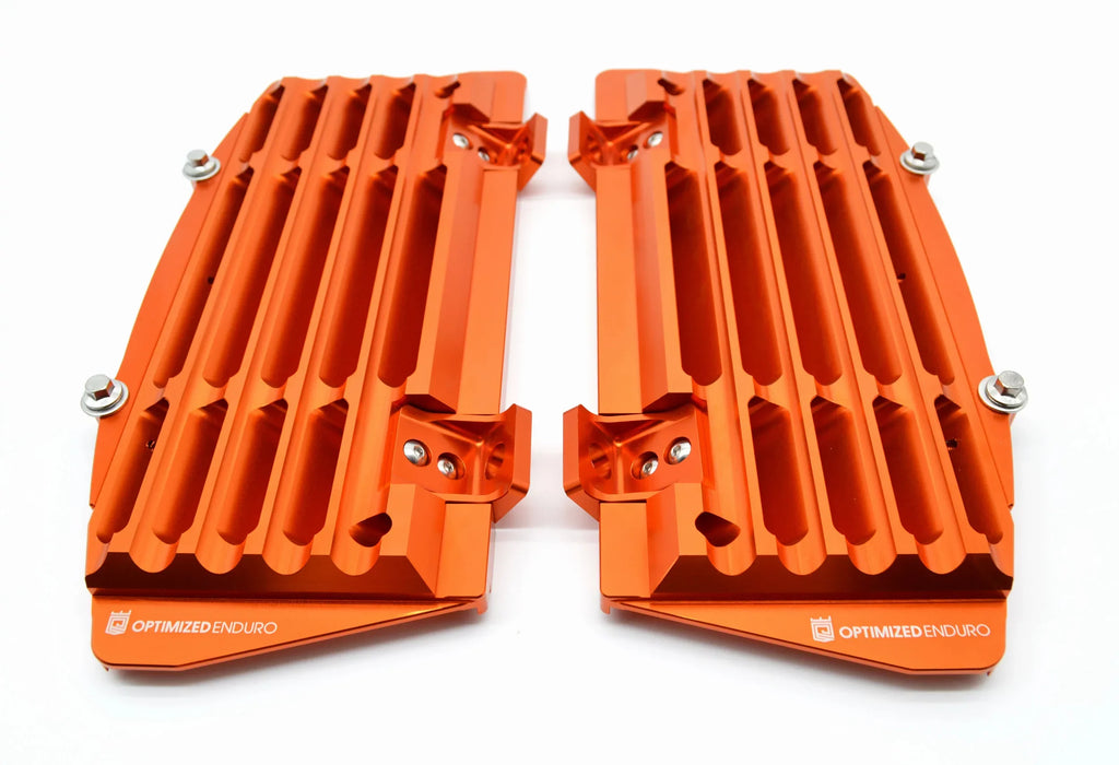 Guards Radiator for 2016-2023 Optimized (Orange) KTM Enduro