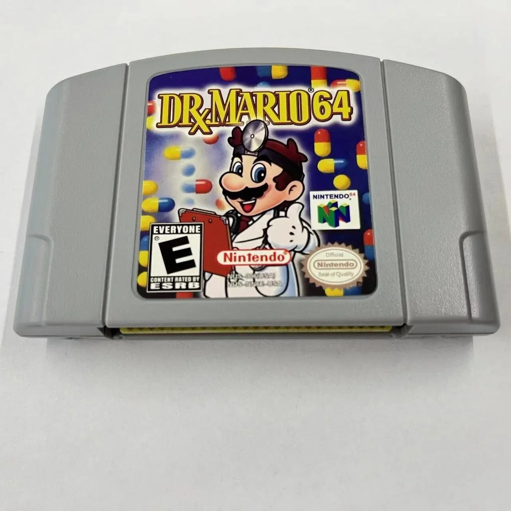 '- Game Card Video Nintendo Mario Cassette Console U.S.A. 64 N64 for Dr. version